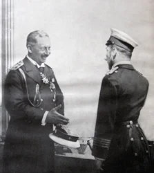 Keisari Wilhelm II ja tsaari Nikolai II, 1914
